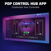 PDP Gaming REMATCH Enhanced Wired Controller Licensed for Xbox Series X|S/Xbox One/PC/Windows, Mappable Back Buttons, Advanced Customizable App - Purple Fade